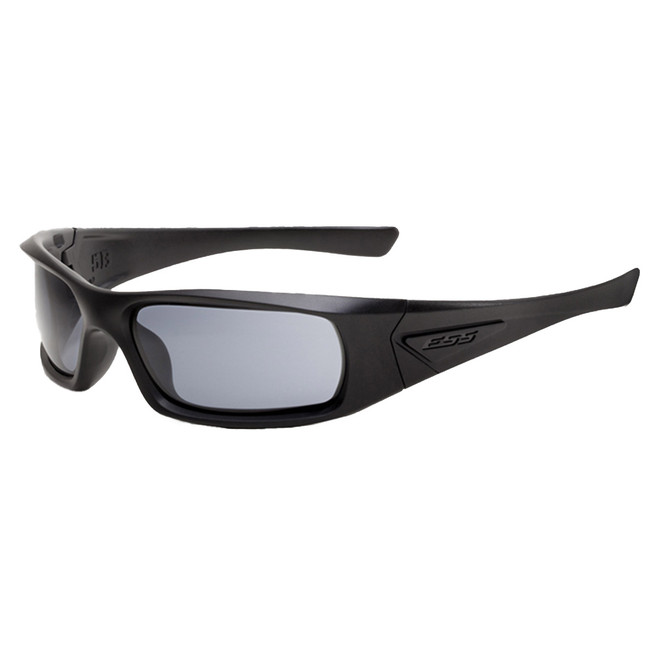 ESS 5B Ballistic Sunglasses (Black Frame Smoke Gray Lenses)