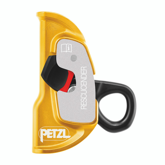Petzl RESCUCENDER Rope Clamp locked