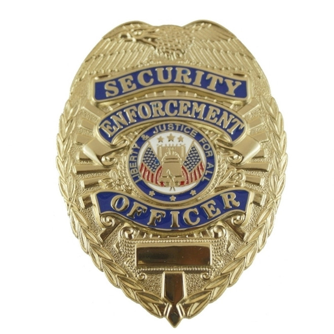 Hero's Pride Gold Security Badge
