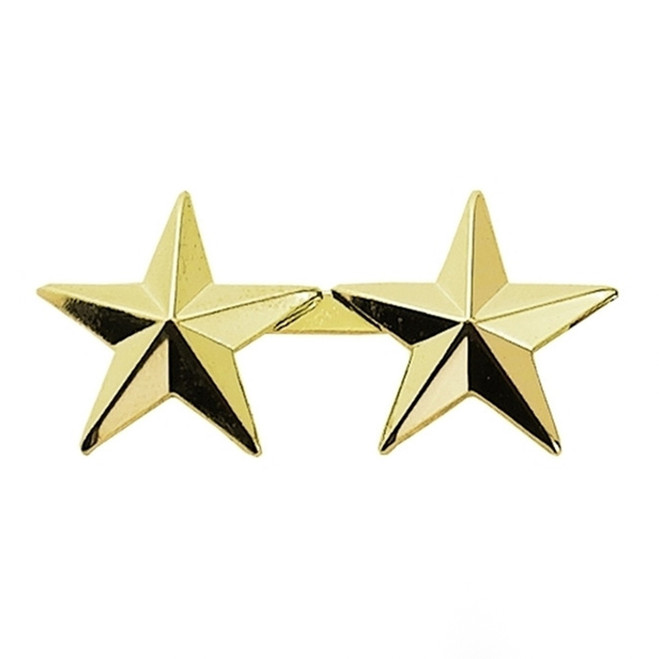 Hero's Pride Two 1/2" Stars, Gold, 2 Clutch