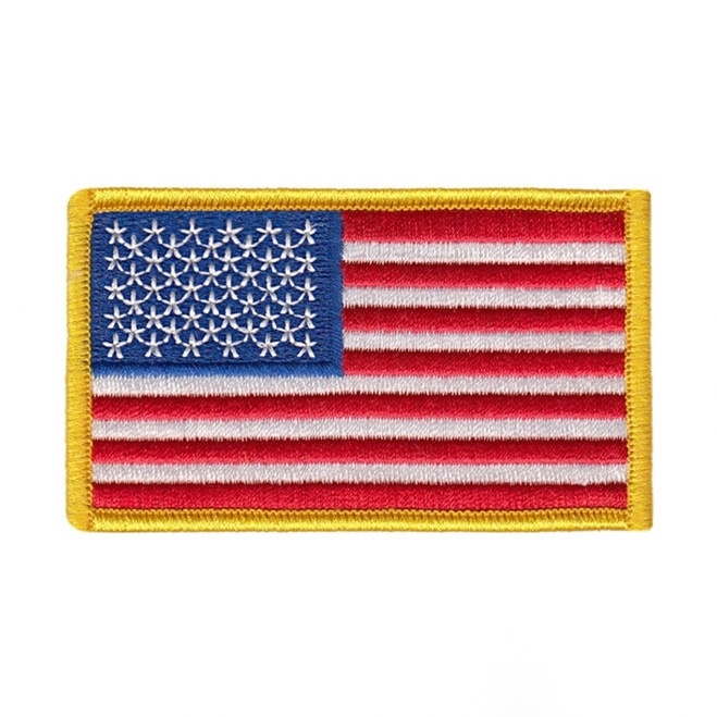 Hero's Pride 3-3/8" x 2" U.S. Flag Patch