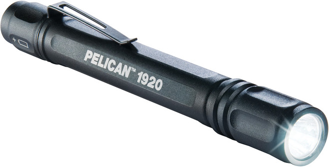 Pelican 1920 Flashlight side view black