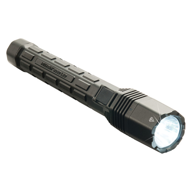 Pelican 8060 Tactical Flashlight, front angled view