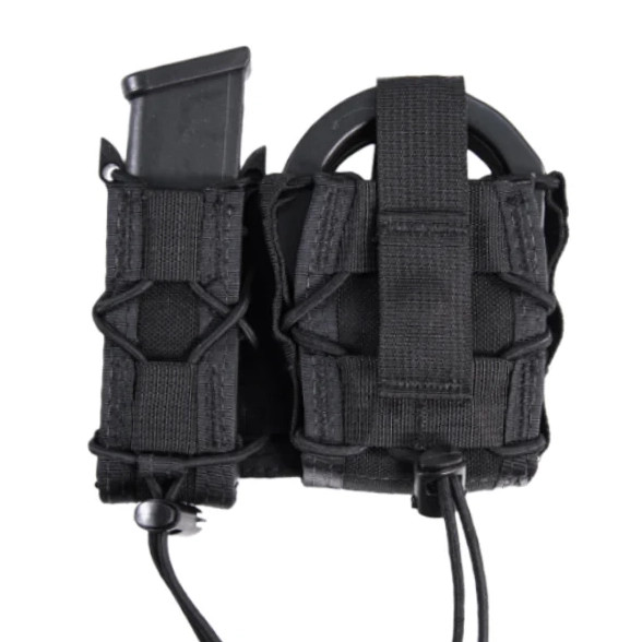 High Speed Gear LEO TACO - MOLLE, Black, Front
