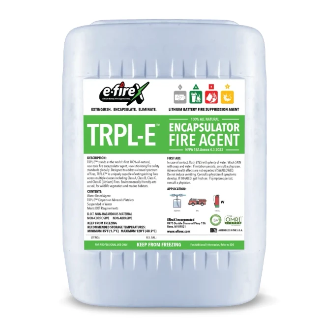 eFireX 5 Gal. TRPL-E Encapsulator Fire Agent