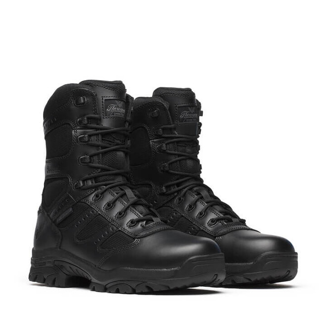 Thorogood Black Deuce Series Waterproof 8 in. Tactical Side Zip Boot 1