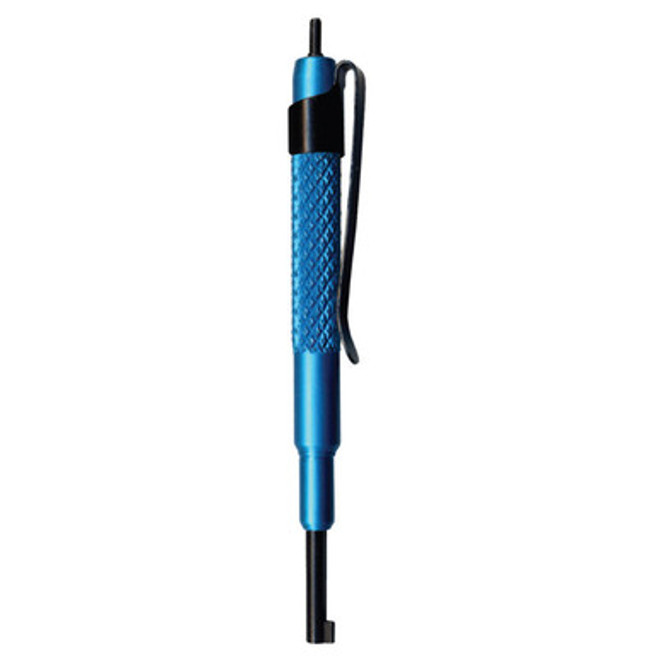 Zak Tool ZT13 Aluminum Handcuff Key Blue