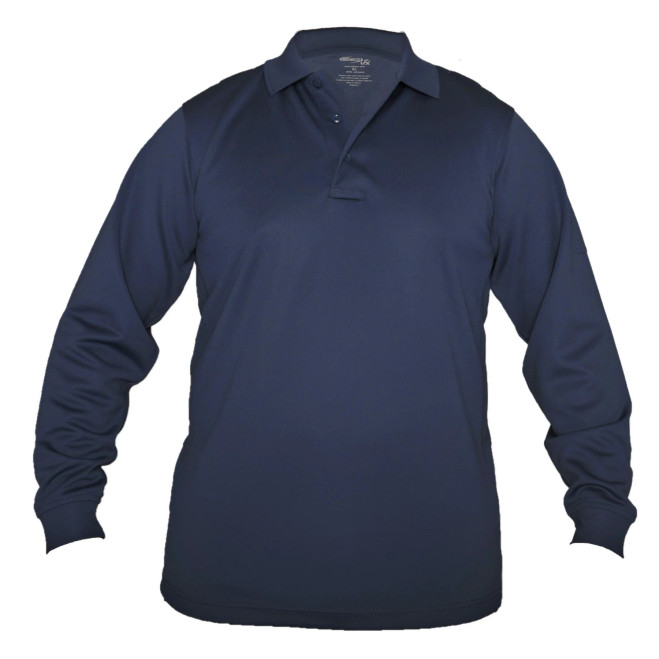 Elbeco Navy Long Sleeve Tactical Polo
