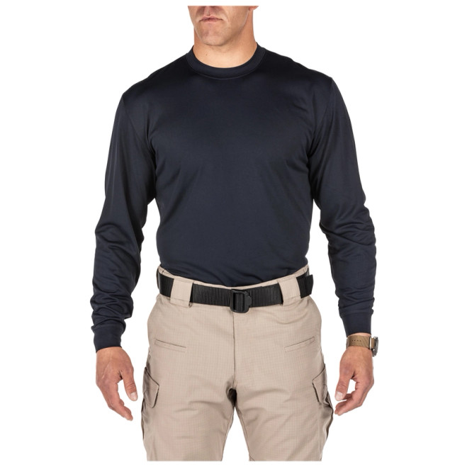 5.11 Tactical Performance Utili-T 2 Pack Long Sleeve Shirt, Dark Navy