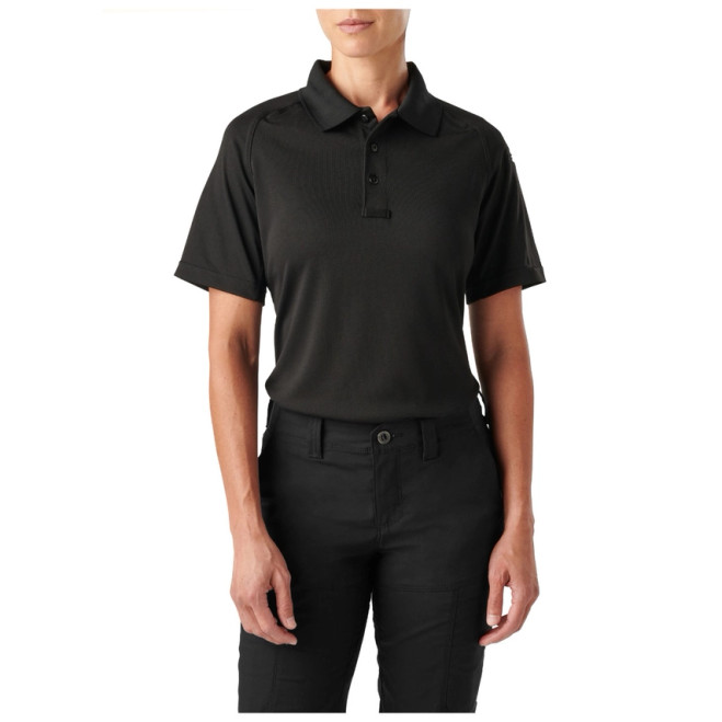 5.11 Tactical Women's Performance Polo, Black