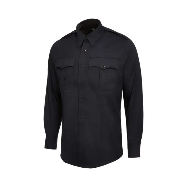 Flying Cross Men's Core Flex Class A Long Sleeve Shirt, LAPD Navy