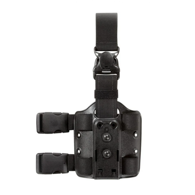 Safariland 6005-6 Black Double Strap Leg Shroud w/ Quick Release Leg Strap
