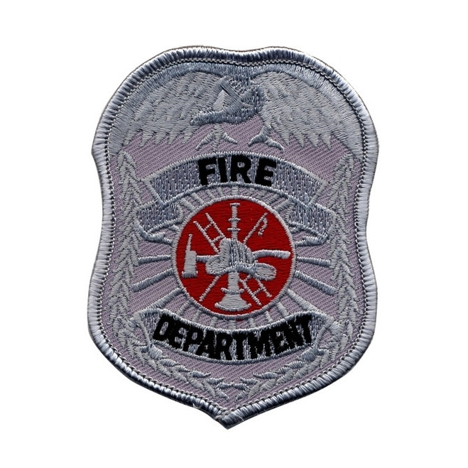 Hero's Pride Fire Department Badge Patch