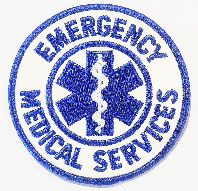 Hero's Pride Emergency Medical Services Reflective Shoulder Patch