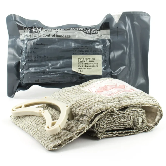 Eleven 10 Green 4 in. Israeli Bandage