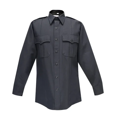 Flying Cross Command 100% Polyester Men's Long Sleeve Shirt with Zipper