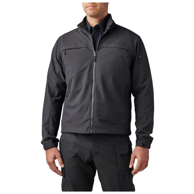 5.11 Tactical Men's Chameleon Softshell 2.0 Jacket, Black