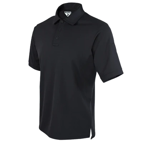 Condor Short Sleeve Performance Tactical Polo, Black