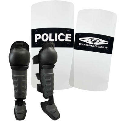 Damascus Riot Gear - Riot Shields and Shin Guards