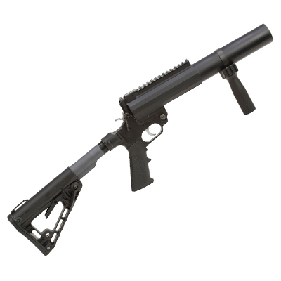 Defense Technology 40 mm. LMT Tactical Single Shot Launcher with Expandable Stock