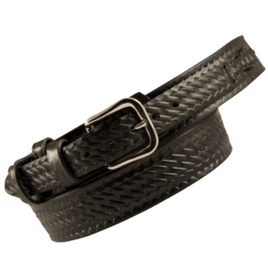 Boston Leather 6512 Ranger Belt - Curtis Blue Line