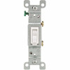 Leviton 15 Amp Single-Pole Toggle Light Switch White