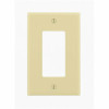 Leviton 1- Gang Decora Midsize Wall Plate Ivory