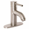 Premier Essen 4 in. Centerset Single-Handle Bathroom Faucet With Pop-Up In Brushed Nickel