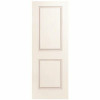 Masonite 32 In. X 80 In. Smooth 2-Panel Square Primed White Hollow Core Composite Interior Door Slab