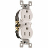 Leviton 15 Amp Weather And Tamper Resistant Duplex Outlet, White