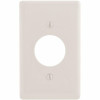 Hubbell Wiring 1-Gang 1.40 in. Opening Wall Plate