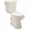 Premier Select 2-Piece 1.28 Gpf High Efficiency Single Flush Elongated Toilet In White Seat Included