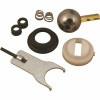 Brasscraft Repair Kit For Delta Crystal Knob Handle Single-Lever Faucets - 133462