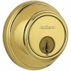 Kwikset 816 Series Polished Brass Single Cylinder Key Control Deadbolt Featuring Smartkey Security