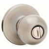 Kwikset Polo Satin Nickel Bed/Bath Door Knob