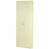 Dunbarton Corporation Dunbarton The Flush Metal Bi-Fold Door, Ivory, 2 Panel, 24X80 In.