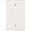 1-Gang Midway Blank Plate White