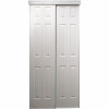 Truporte 60 In. X 80 In. 106 Series Composite White Interior Sliding Door