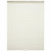 Designer's Touch Alabaster Cordless Room Darkening 1 In. Vinyl Mini Blind For Window Or Door - 35 In. W X 48 In. L