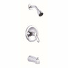 Premier Bayview Single-Handle 1-Spray Tub And Shower Faucet In Chrome With Valve