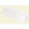 Prime-Line Shower Door International Bottom Guide, Fits 1/2 In. Panels (2-Pack)