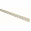 Frost King 1-1/8 In. X 1-1/8 In. X 3 Ft. Tile Edging Strip Fluted Silver Stair Edging