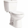 Niagara Stealth 2-Piece 0.8 Gpf Single Flush Round Bowl Toilet In White