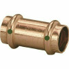 Viega Propress 1/2 In. X 1/2 In. Copper Coupling No Stop