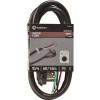 Southwire 6 Ft. 10/4 Round Dryer Cord In Black