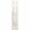 Masonite 18 In. X 80 In. Textured 3-Panel Primed White Hollow Core Composite Interior Door Slab