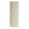 Dunbarton Corporation Dunbarton The Louver Ii Metal Bi-Fold Door, Bright White, 36X80 In.