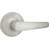 Kwikset Delta Satin Chrome Passage Hall/Closet Door Lever