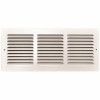 Truaire 16 In. X 6 In. White Stamped Return Air Grille