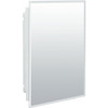 American Pride Vista Series 16 In. W X 20 In. Recessed Medicine Cabinet
